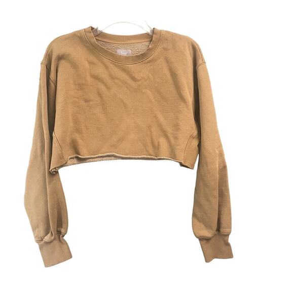 Tna Aritzia Cozy AF Cropped Sweatshirt Crewneck Sizse 1 XS Small - Picture 1 of 5
